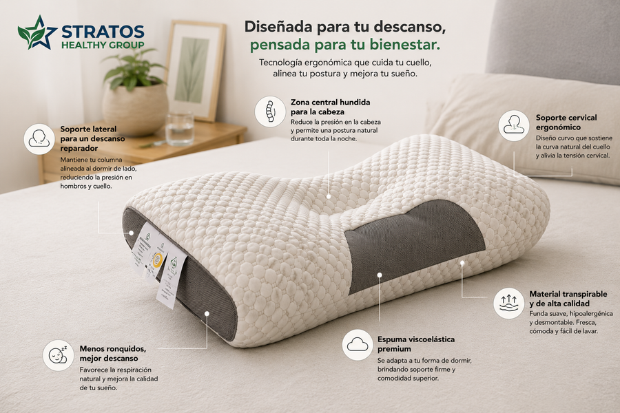 Almohada Cervical Ergonómica